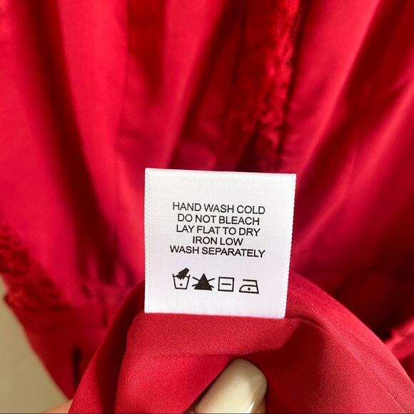 NWT NBD Stephania‎ Red Lace Maxi Dress - Picture 8 of 9